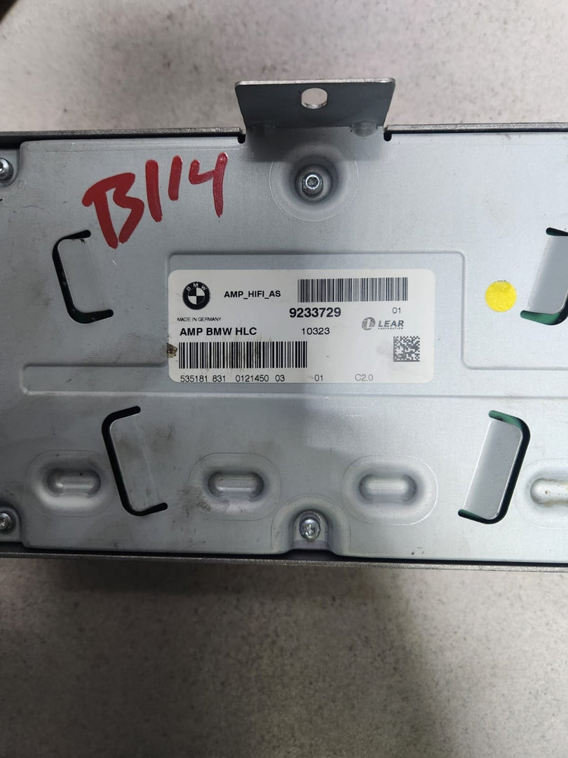 2007 BMW X5 Audio Amplifier 9233729 X5 E70 535i GT 550i GT and ALPINA