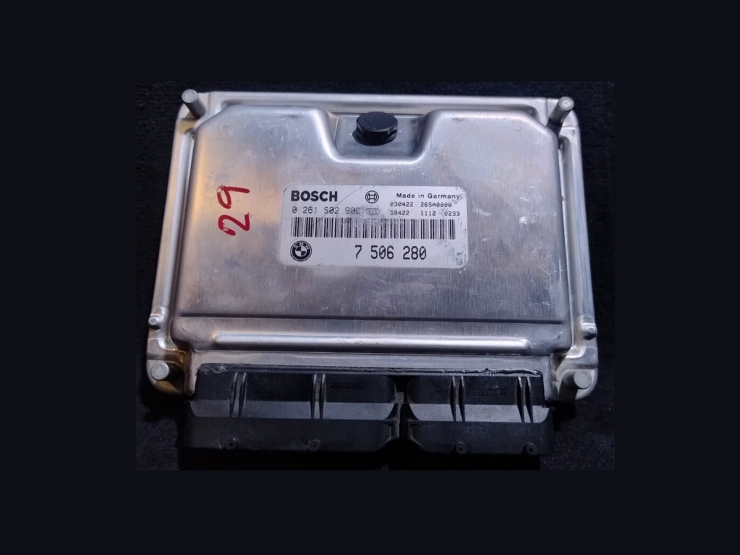 BMW 7 SERIES E65 E66 760i 760Li ENGINE CONTROL UNIT ECU ONLY -  7506280