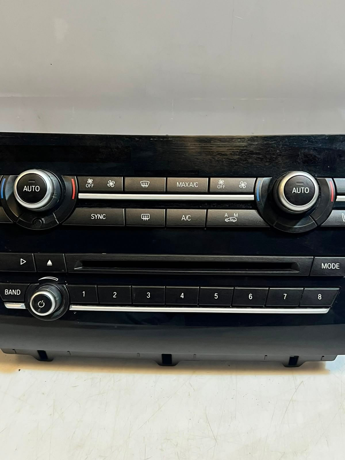 2013-2019 BMW X5 F15 X5M F85 A/C HEATER AUDIO Climate Control Panel 9390458 OEM