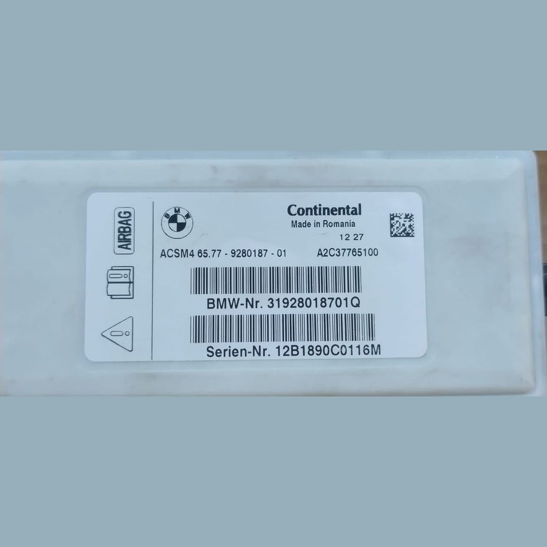 BMW F01 F02 F15 F22 F23 F30 F33 F83 ACSM4 Control Module Unit  9280187
