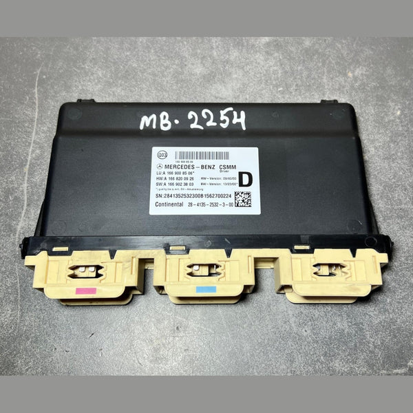 14-17 Mercedes-Benz W166 GLE 63 Driver Seat Control Module A166 9008506 OEM