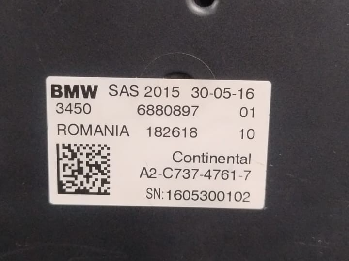 BMW G11 G12 7 ABS INTEGRATED CHASSIS MANAGEMENT CONTROL MODULE (ICM) 6880897