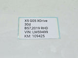 9877726-2019 BMW X5 G05 RHD Multimedia Head Unit Navigation Radio Module OEM