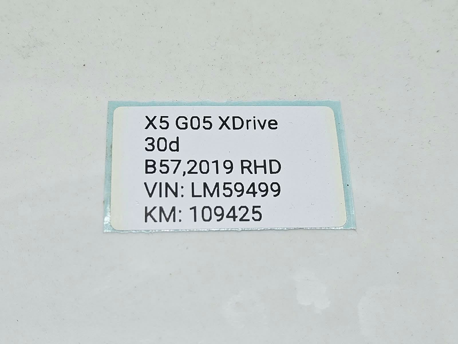 9877726-2019 BMW X5 G05 RHD Multimedia Head Unit Navigation Radio Module OEM
