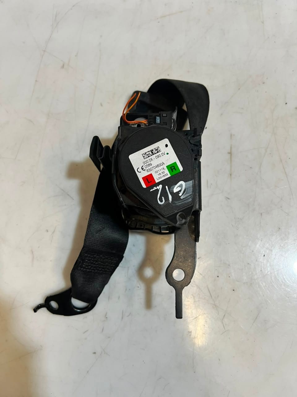 2015-2023 BMW 7 Series G11 G12 Seat Belt REAR 630704600A OEM