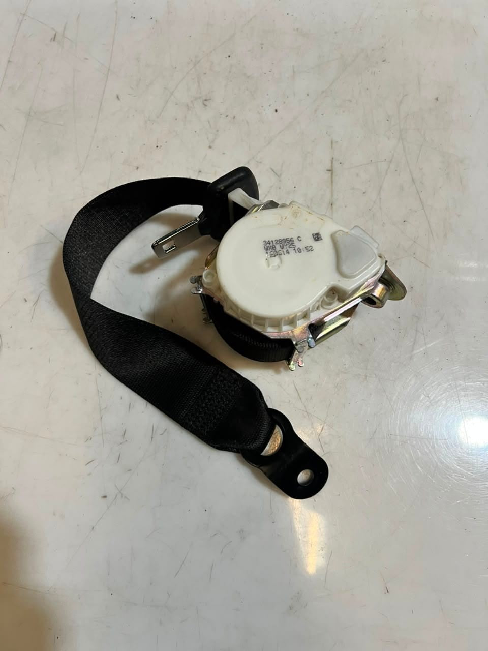 2022 BMW i3 Rear left Seat Belt 34128956 OEM
