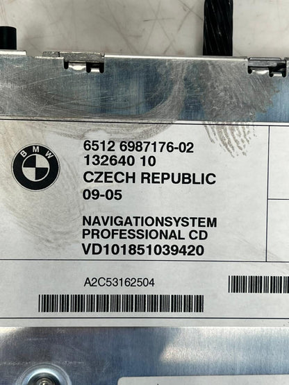2005-2010 BMW X3 E83 Z4 E85 E86 FM AM Radio Navigation Head Unit 6987176 OEM