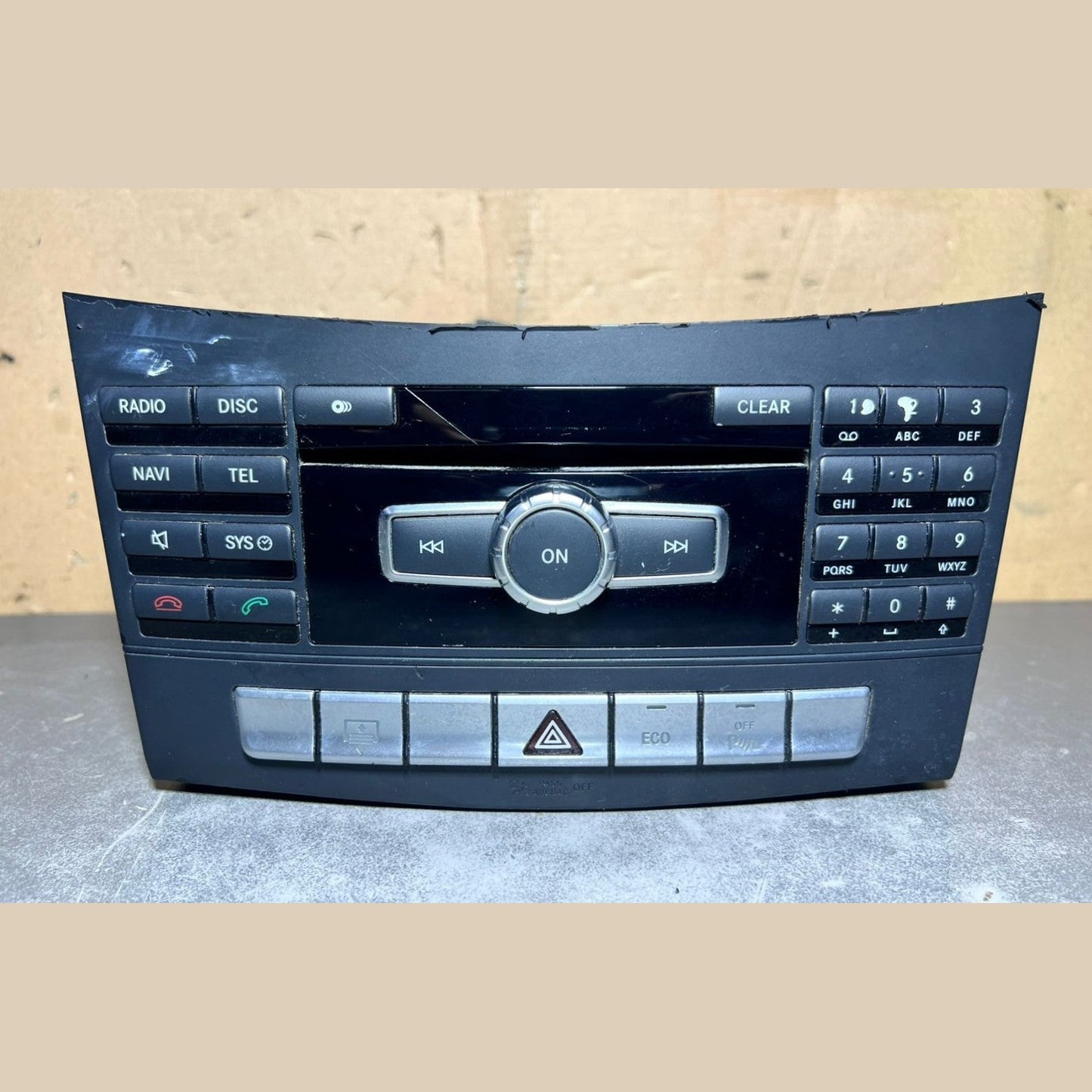 2012–2014 Mercedes-Benz W212 E-Class Head Unit CD Player A212 9001926 OEM