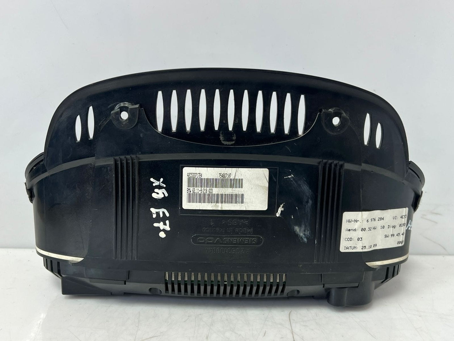 2009 BMW X5 E70 3.0D Speedometer Instrument Cluster 9218633 LHD OEM