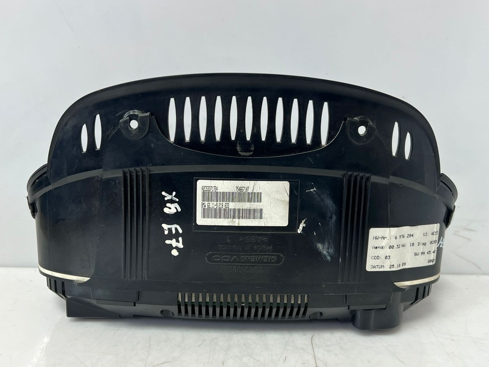 2009 BMW X5 E70 3.0D Speedometer Instrument Cluster 9218633 LHD OEM