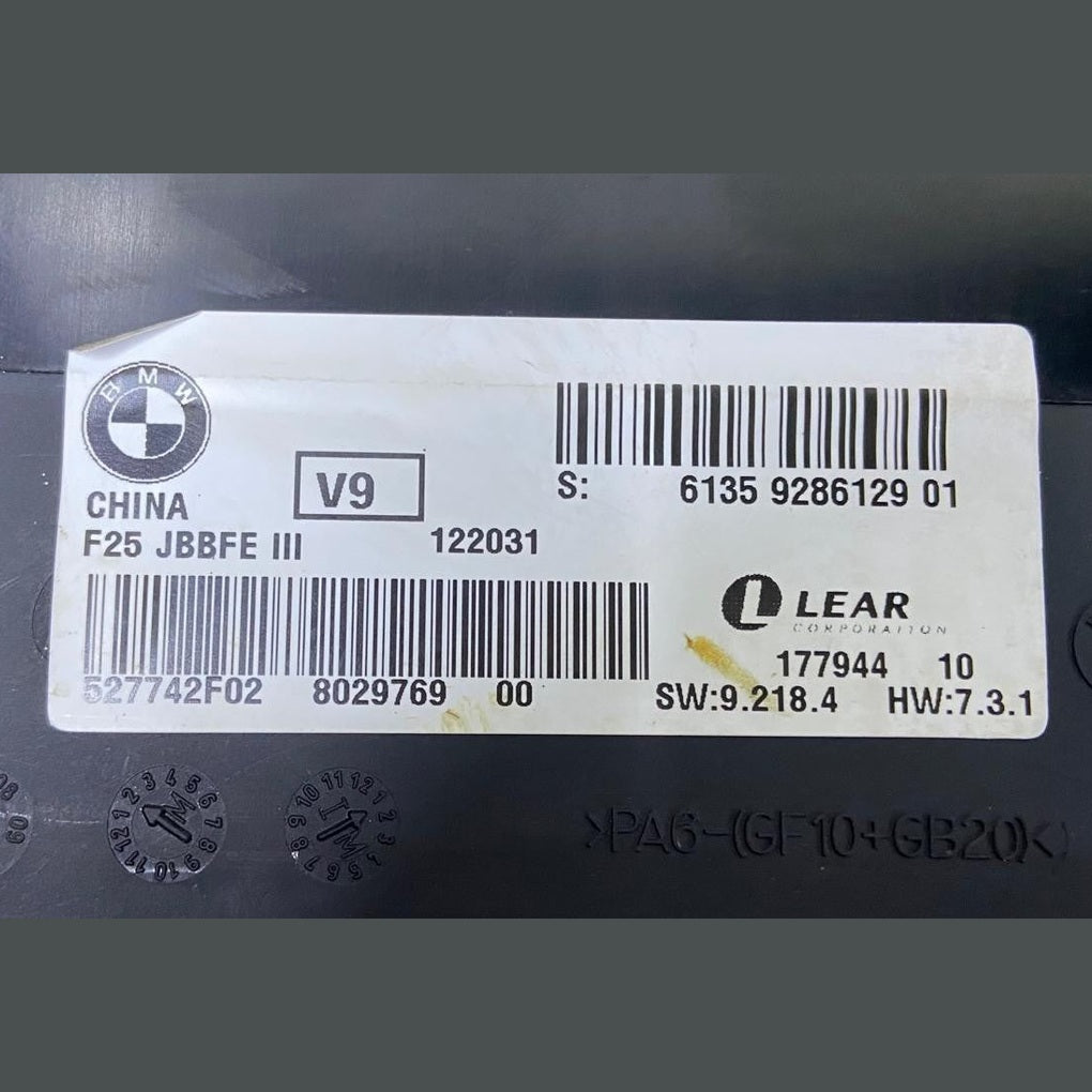 OEM BMW X3 F25 X4 F26 BCM Body Control Module Junction Box 3 9286129