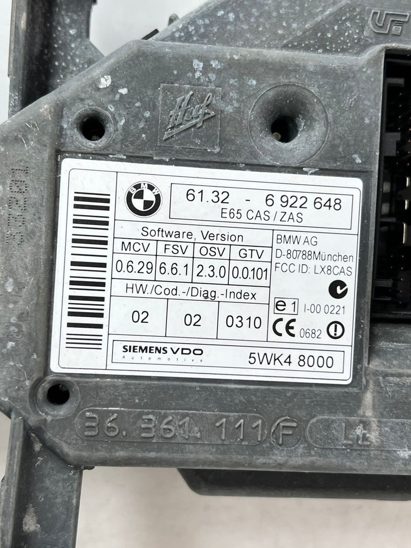 2002-2005 BMW 745i E66 Engine Control Module DME 7520929 V8 ECU OEM SET