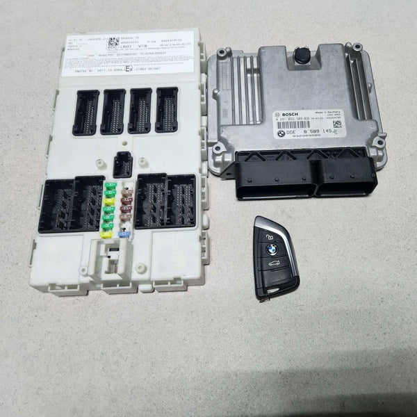 BMW Engine Control Unit DDE 85891451 Series F20 116D and 3 Series ECU SET DIESEL