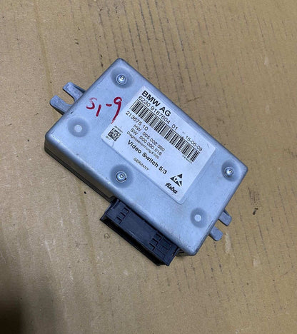 2009-2012 BMW 750Li Video Switch Control Module 9187604 750Li 750i and F10 F07 F