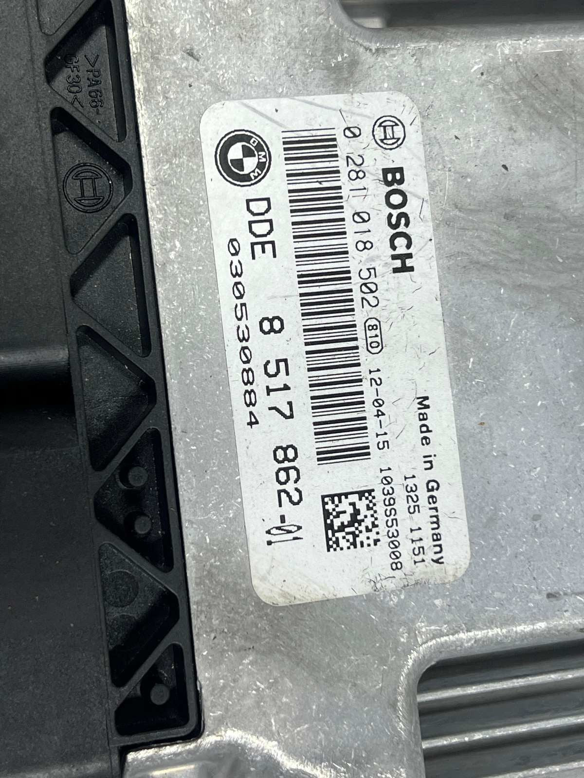 BMW 3 Series F30 5' F10 N47 Engine Control Unit ECU SET DDE+CAS4+1KEY 8517862