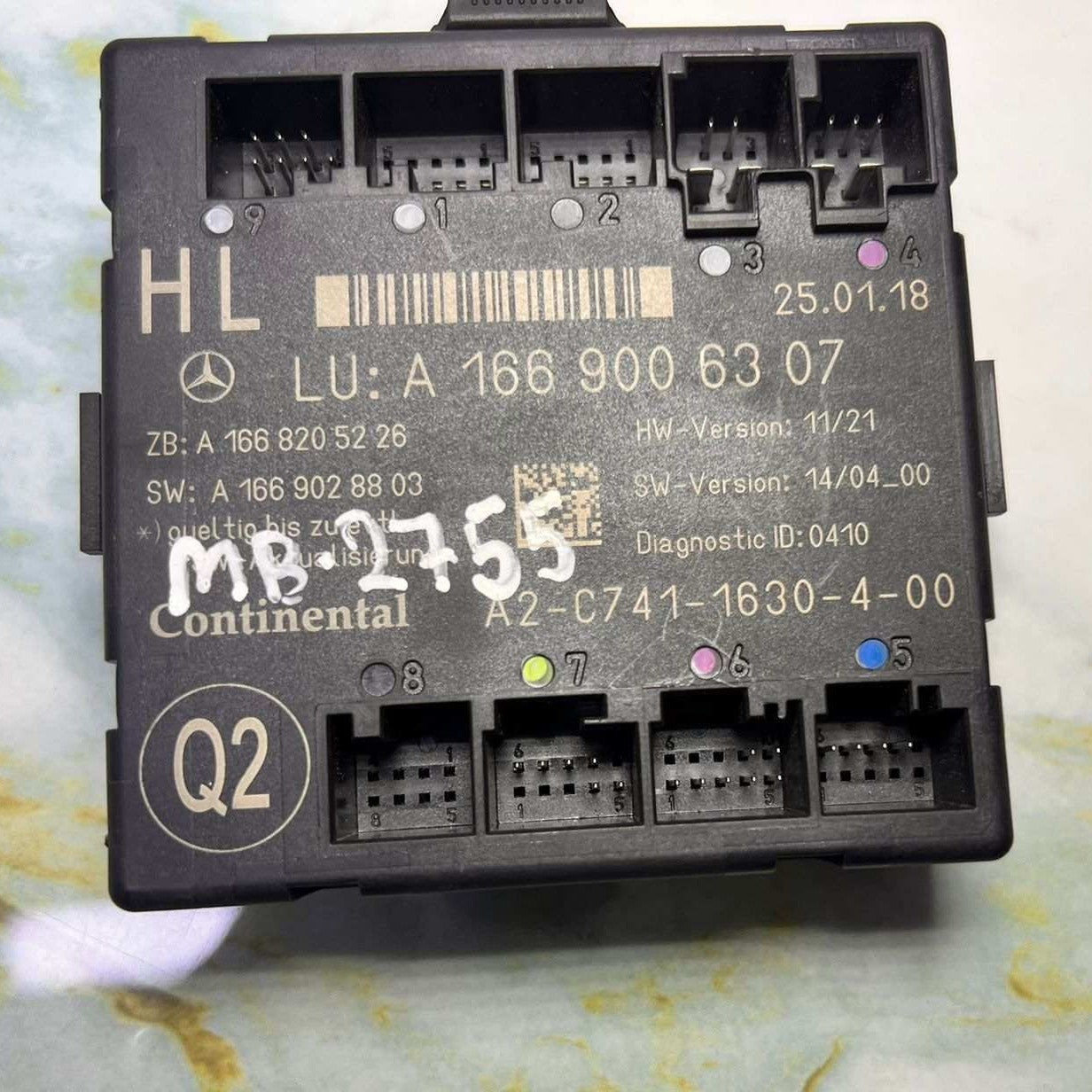 Mercedes-Benz Door Control Unit A 1669006307 ML/GLE W166 and GL/GLS X166