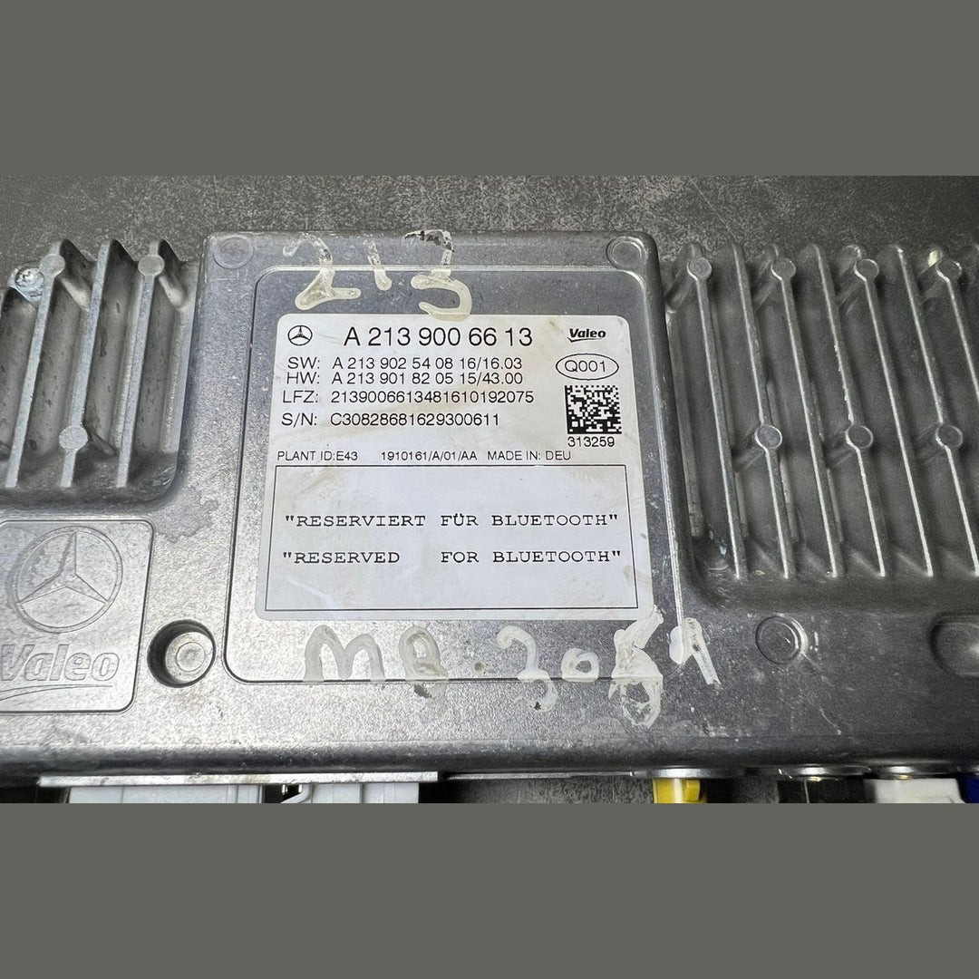 17-21 Mercedes W213 Automated Photo Parking Control Camera Module A213 9006613