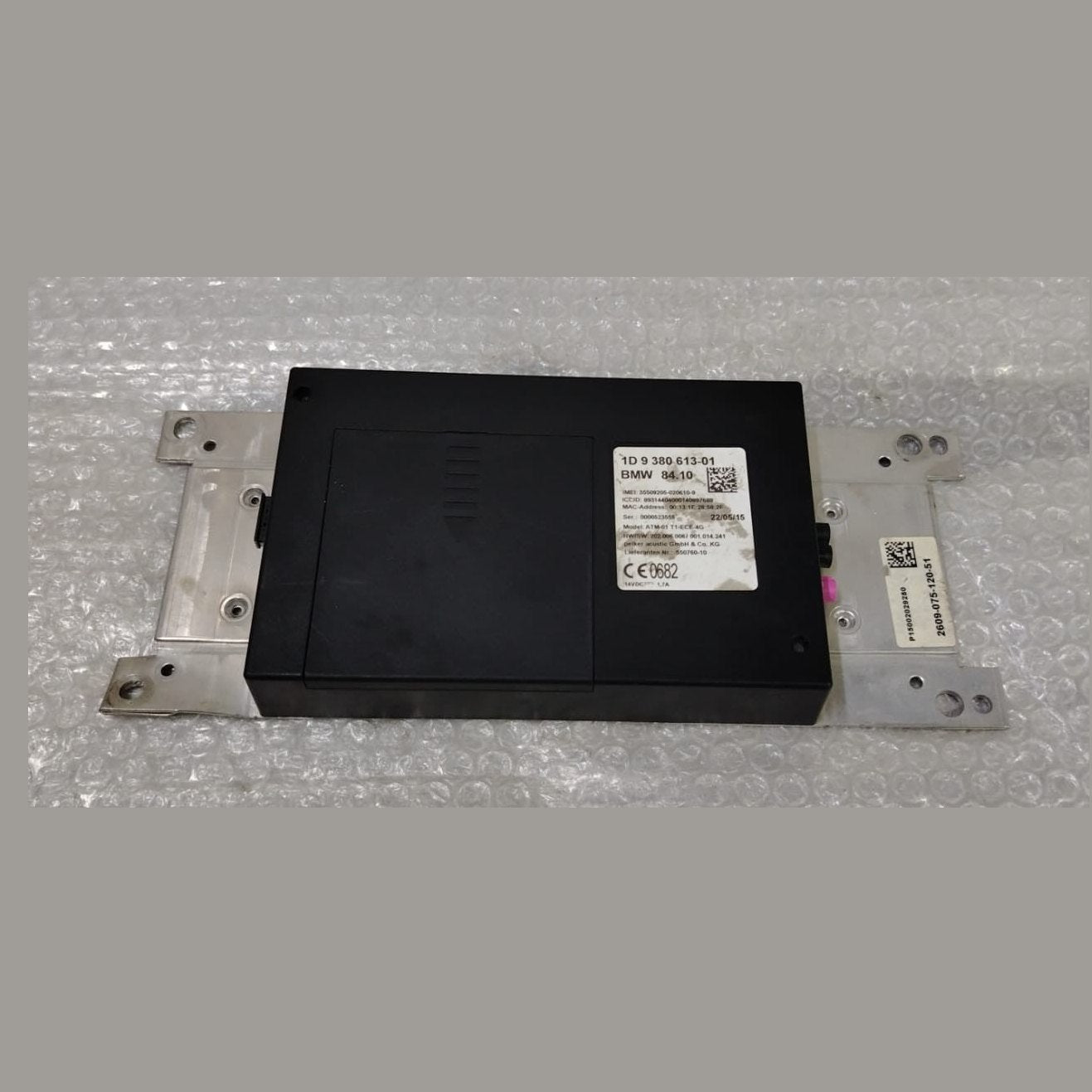 OEM BMW 1 SERIES F20 TCU TELEMATIC CONTROL MODULE BLACK 9380613