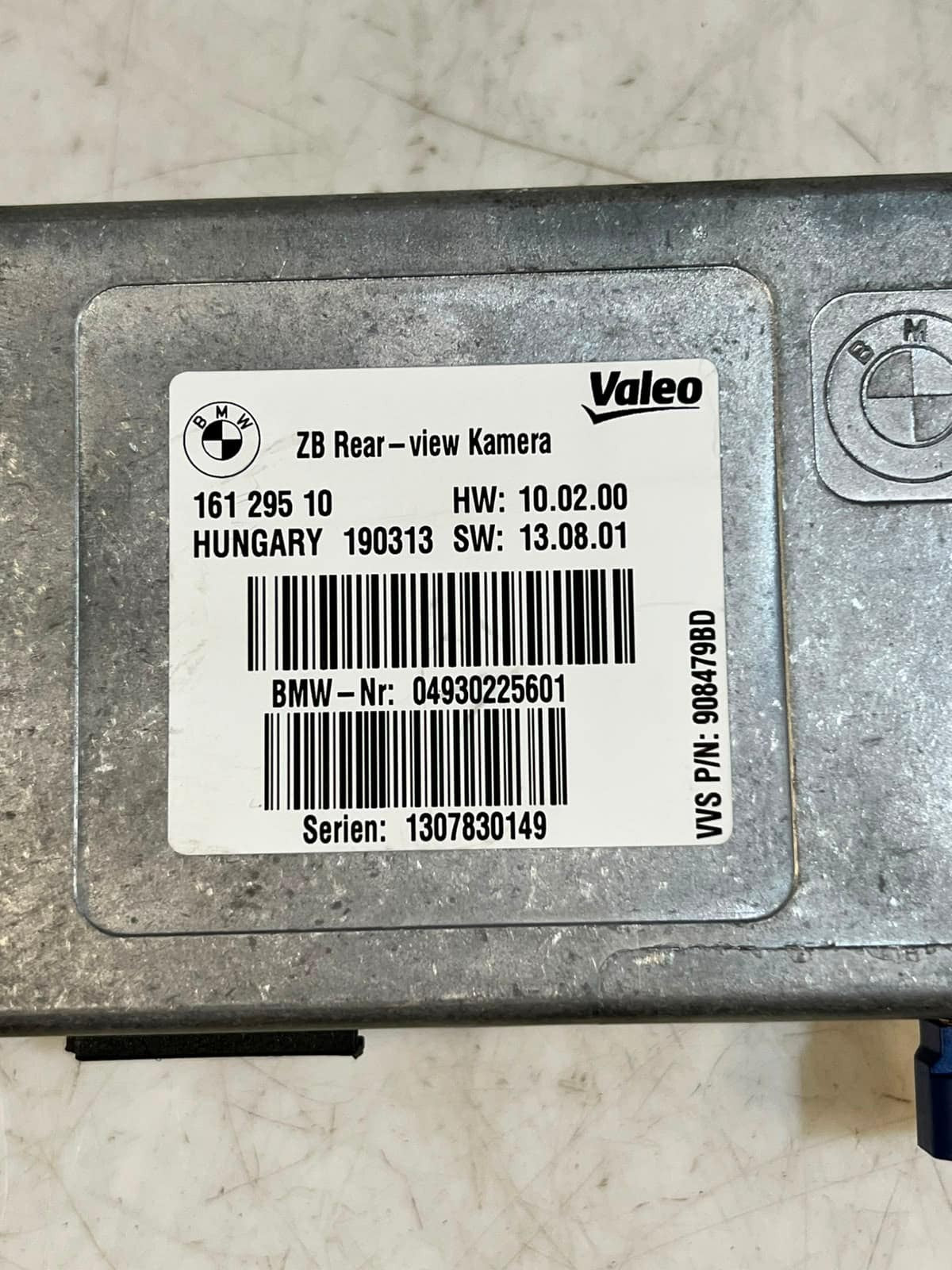 BMW F01 F30 F32 F06 F10 F11 F07 F06 Rearview Camera Control Module 9302256 OEM