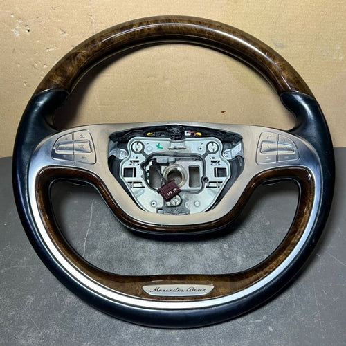 Mercedes W222 Steering Wheel Multi Function Sport Assembly With Paddle Shifts