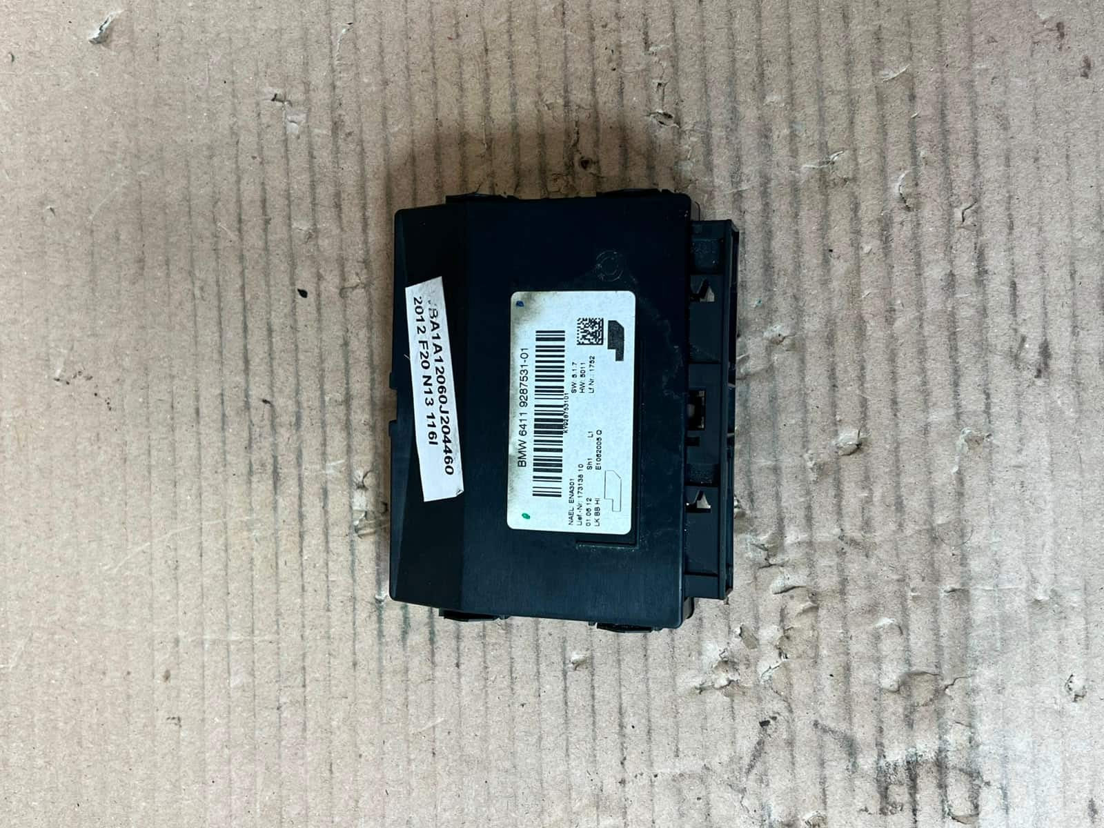 2012 BMW 320i F20 F21 F30 F31 F35 Air Conditioning/Heating Control Unit 9287531