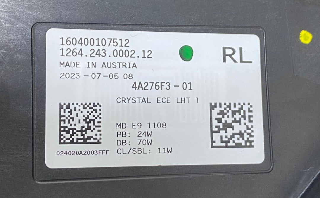 OEM BMW G70 7 SERIES Headlight LED Left Side Brand New ECE LHD 4A276F3 No module