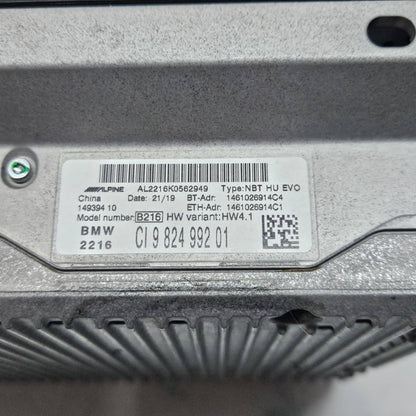 2017-2018 BMW M3 M4 X2 F39 Navigation System Computer NBT Head Unit 9824992 OEM