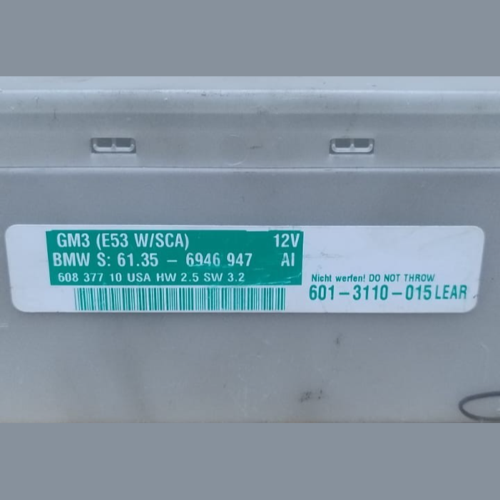 BMW X5 E53 D SPORT GM3 E53 W/SCA 12V BODY CONTROL ECU UNIT 61.35-6 946 947