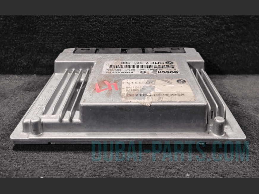 BMW 745Li 745i SEDAN ENGINE CONTROL MODULE UNIT ECM ECUMODULE ONLY -7521368