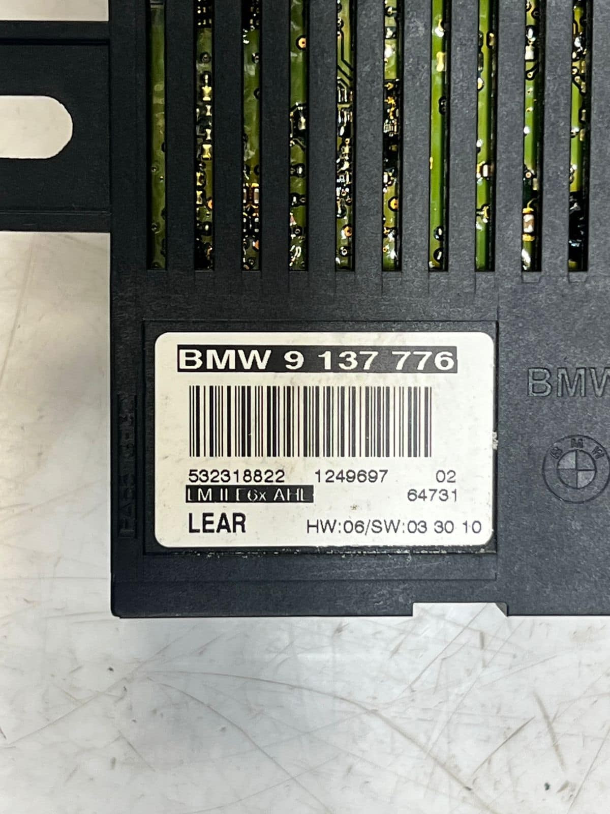 2006-2010 BMW M5 E60 5 Series Light Control Module LCM 9137776 OEM