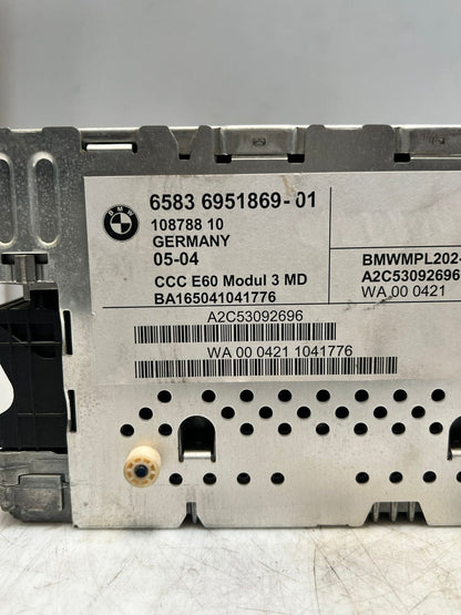 BMW E60 and E61 Navigation System Cd 3MD Computer Module 6951869 OEM