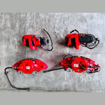 Bild in die Galerieansicht laden, 2018-2023 BMW X4 Brake Calipers Set RED MSPORT 689733602 X3 G01 M40i and X4 G02