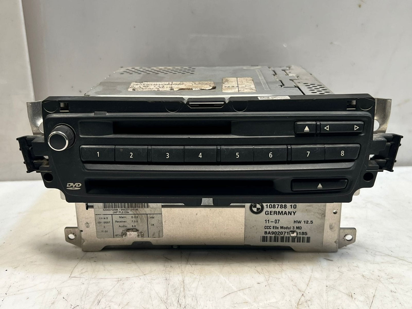OEM BMW 3 SERIES E90 E91 E92 E93 CCC SAT NAVIGATION JAPAN HEAD UNIT-9170723