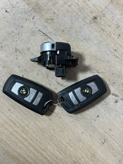 2012-2017 BMW F10 N20 520i Engine Control Unit SET DME+ CAS4 CG + 2KEYs 8606306