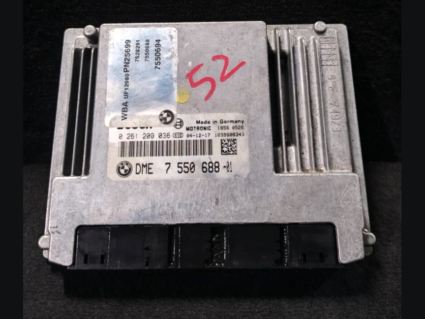 BMW 1 3 Series E87 E90 116i 316i N45 ENGINE CONTROL UNIT ECU MODULE ONLY-7550688
