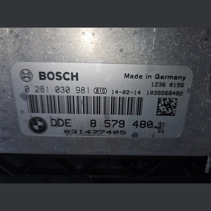 ECU SET  X3 LCI F25 DIESEL XDRIVE 2013 AUTO  8579480 N47D20C KM146840
