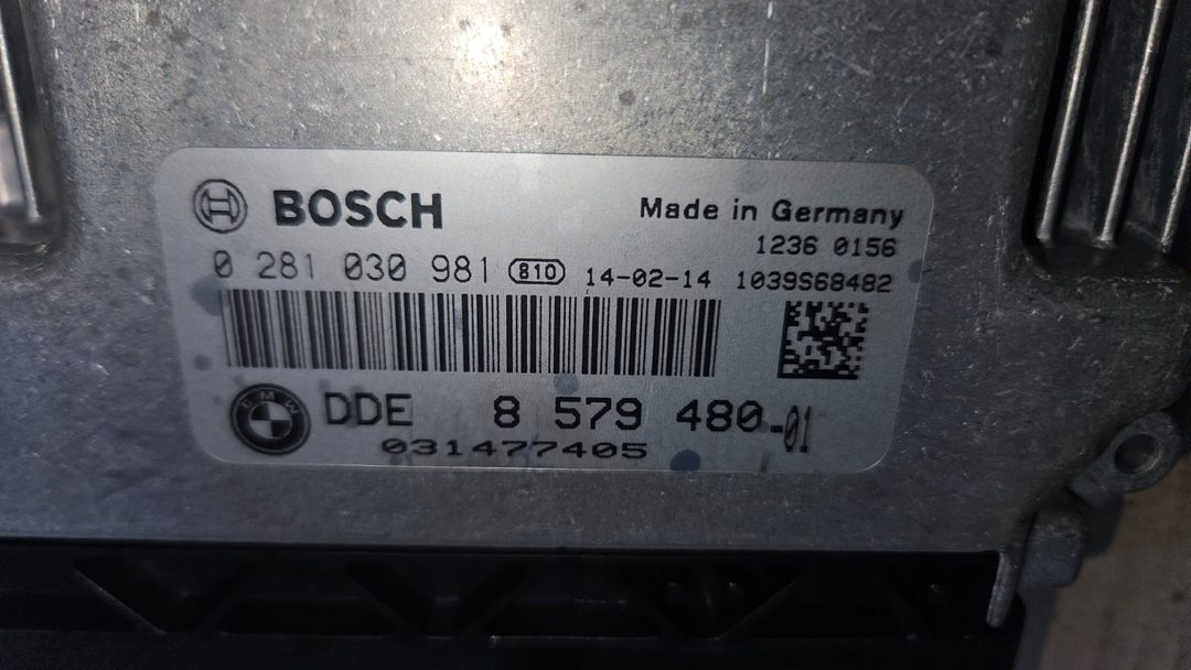 ECU SET  X3 LCI F25 DIESEL XDRIVE 2013 AUTO  8579480 N47D20C KM146840