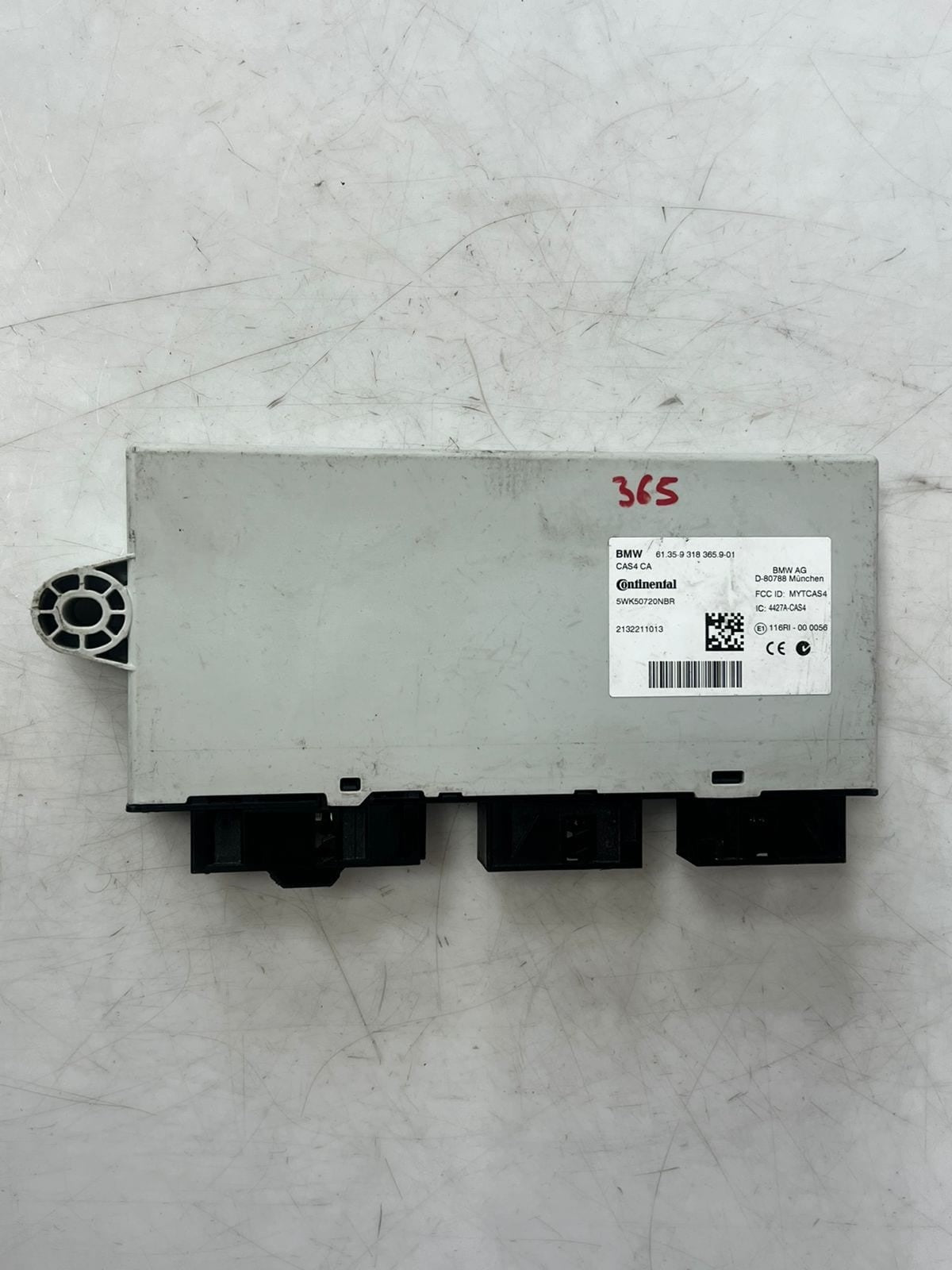 2014 BMW 535d 7' F01 F02 CAS CAR ACCESS SYSTEM Control Unit LHD 9318365 OEM