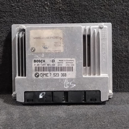 MW 7 SERIES E65 E66 N62 ENGINE CONTROL UNIT ECU MODULE ONLY DME - 7523368