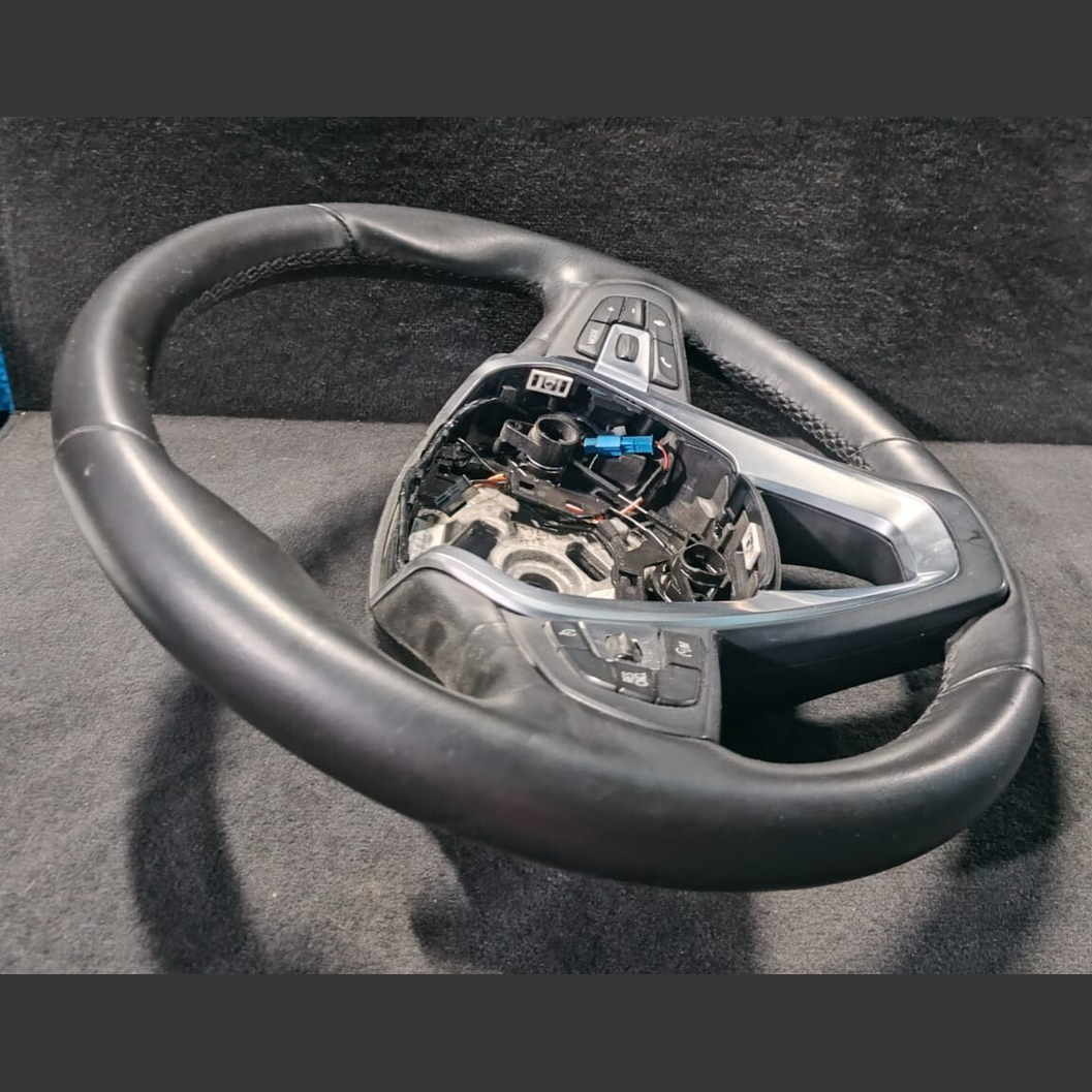 GENUINE BMW G01 X3 2019 LEATHER STEERING WHEEL OEM - 6995082