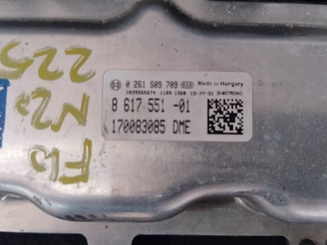 BMW 520i N20 F10 2013 TO 2015 ENGINE CONTROL ECU ONLY  DME 8617551