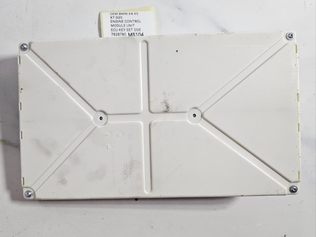 OEM BMW G07 BMW X7 30dX MAY 2022 ENGINE CONTROL ECU KIT DDE BOSCH 7828780 RHD