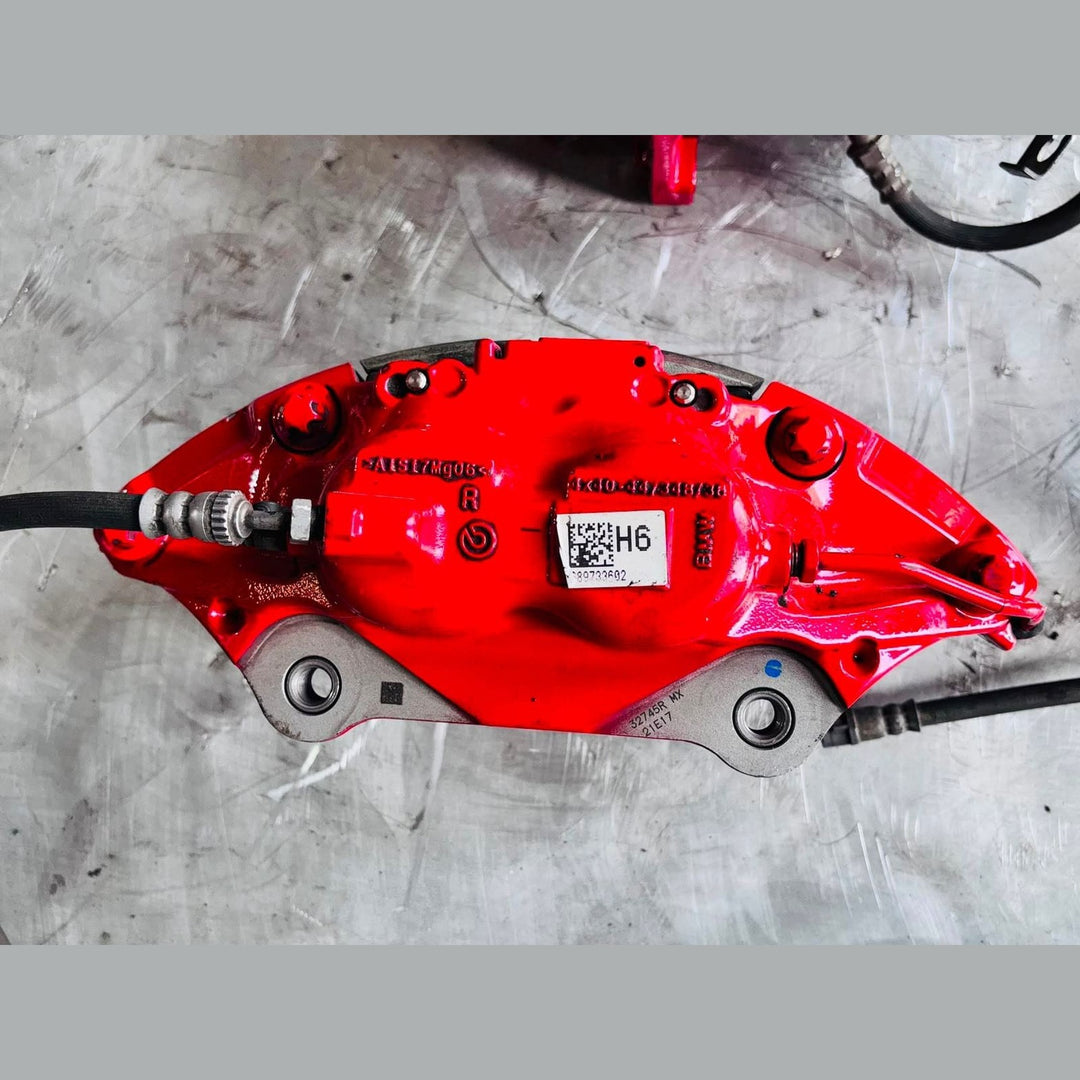 2018-2023 BMW X4 Brake Calipers Set RED MSPORT 689733602 X3 G01 M40i and X4 G02
