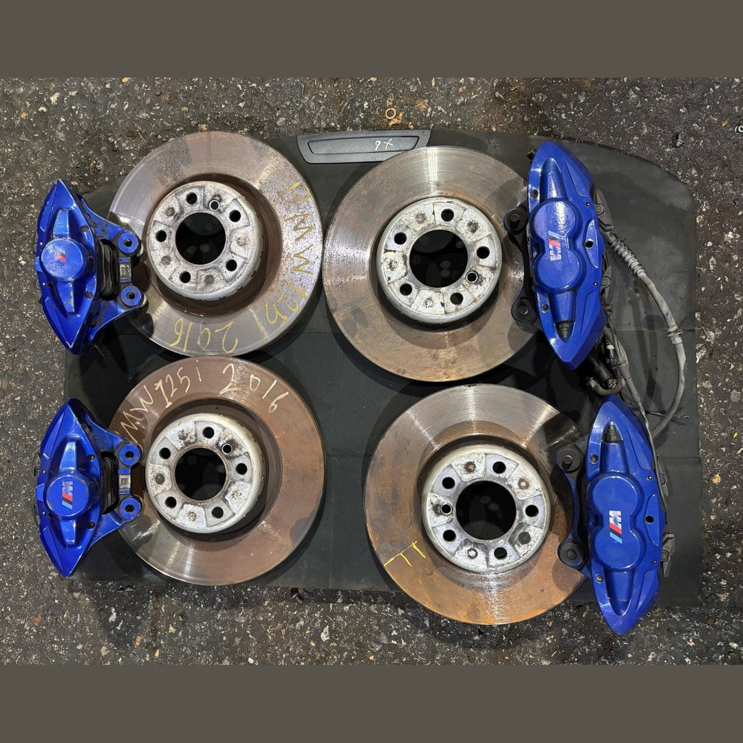 M BLUE CALIPERS & BRAKE DISCS  F20 F21 M125I 2012 TO 2015
