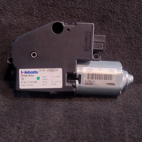 BMW E90/E92 F10 SUNROOF SLIDING/TILTING MOTOR OEM P/N 7193398