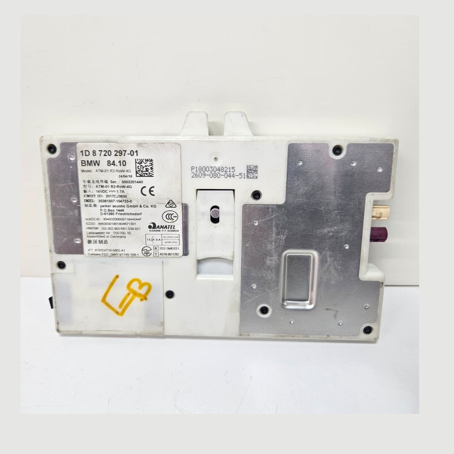 2018 BMW 740I G11 Telematics Control Module 8720297