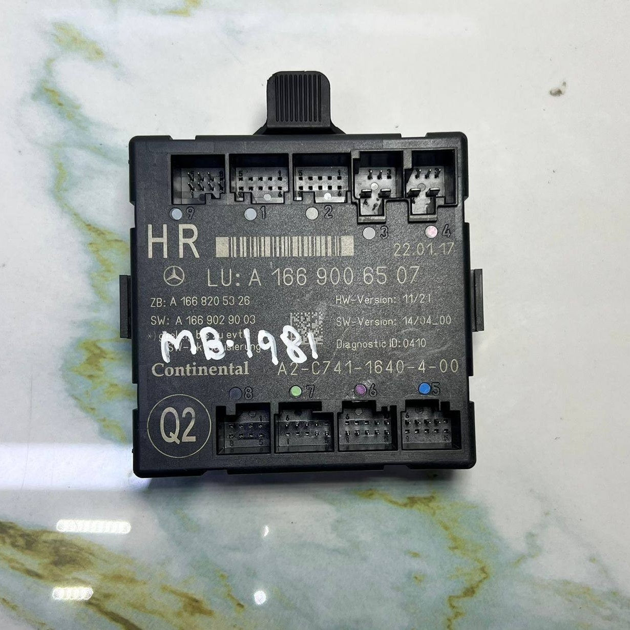 Mercedes Benz W166 ML GL GLE Door Control Module A1669006507 /GLS X166