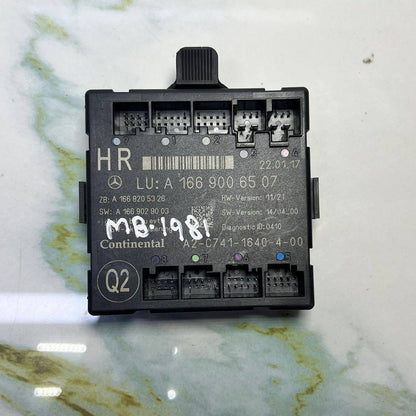 Mercedes Benz W166 ML GL GLE Door Control Module A1669006507 /GLS X166