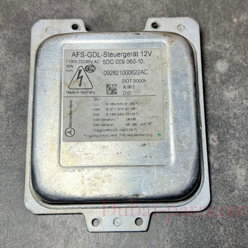 Mercedes W164 ML GL Xenon Light Headlight Control Module Unit A164 8208185 OEM