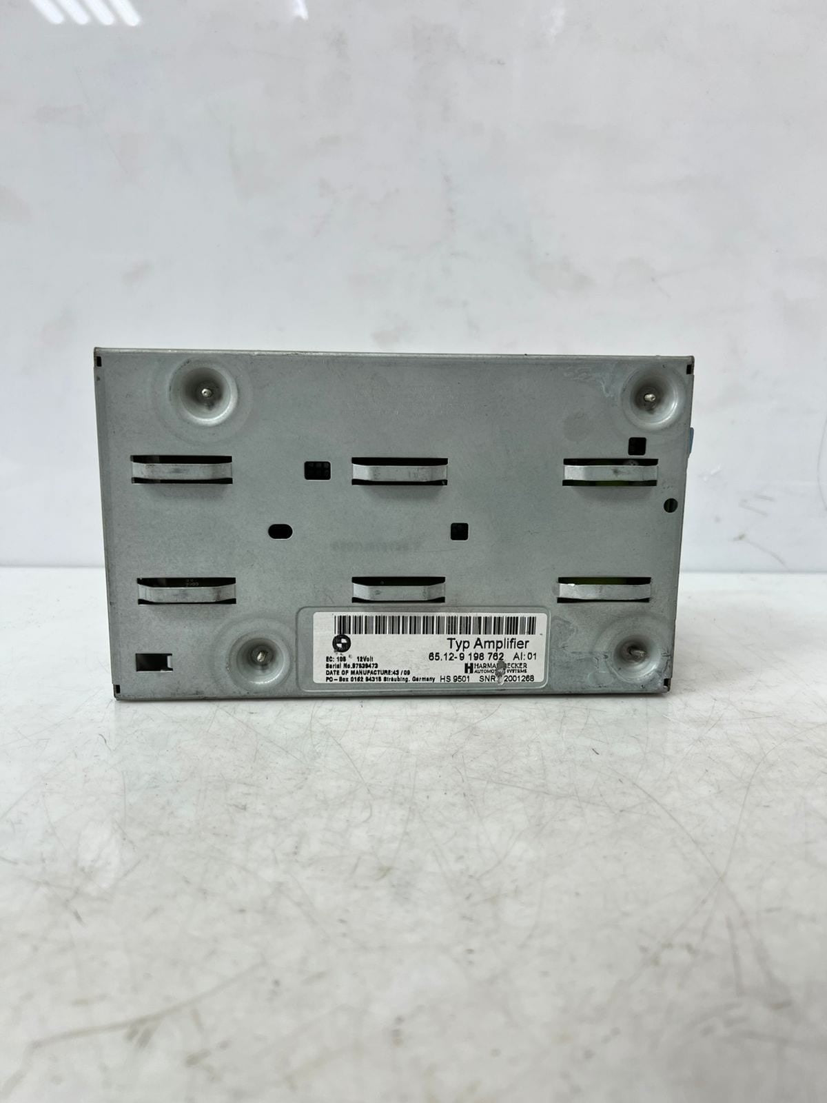 2009-2010 BMW 535i 535i HIFI Radio SOUND Receiver AMPLIFIER 9196762 OEM